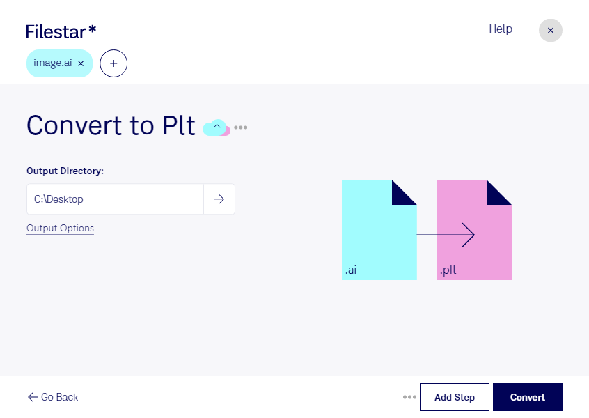 Filestar Convert Ai To Plt