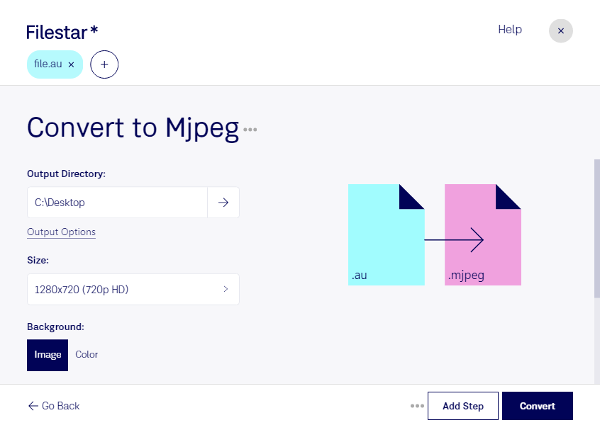 filestar-convert-au-to-mjpeg