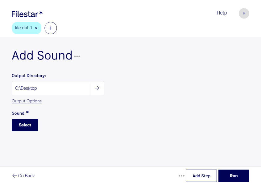 add dat-1 sound