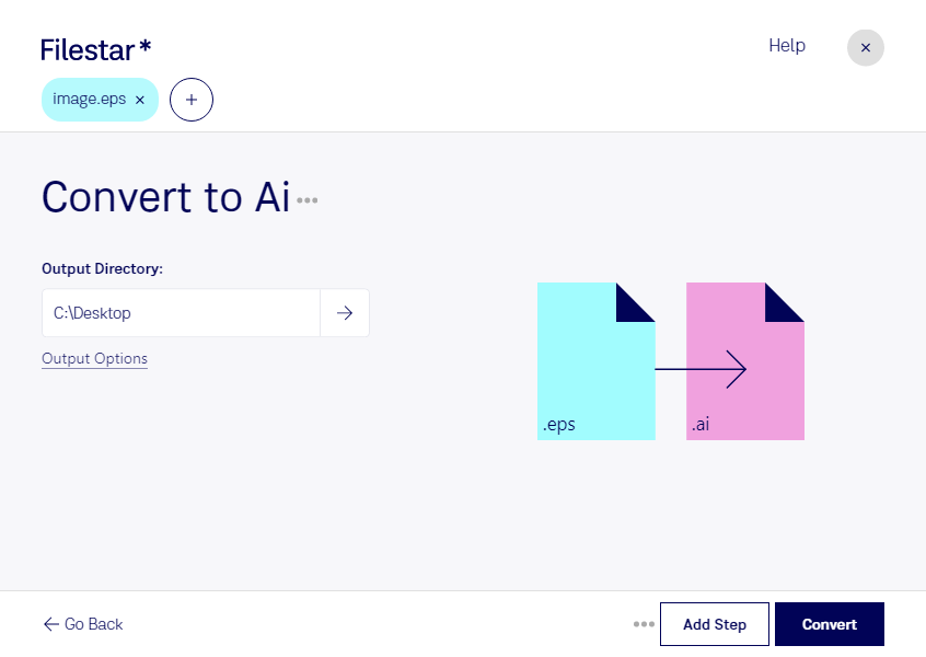 convert eps to ai