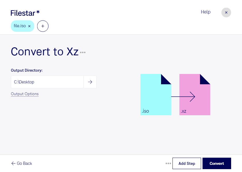 Filestar Convert Iso To Xz