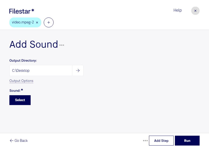 add mpeg-2 sound