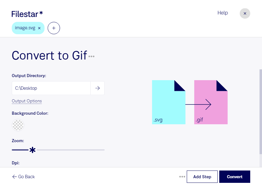 convert svg to gif