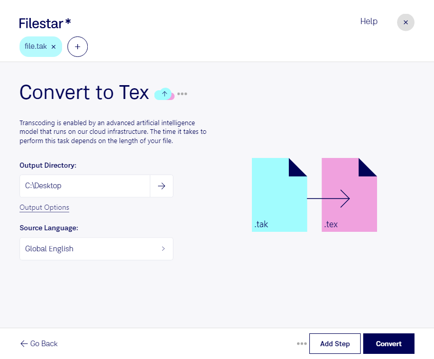 filestar-convert-tak-to-tex